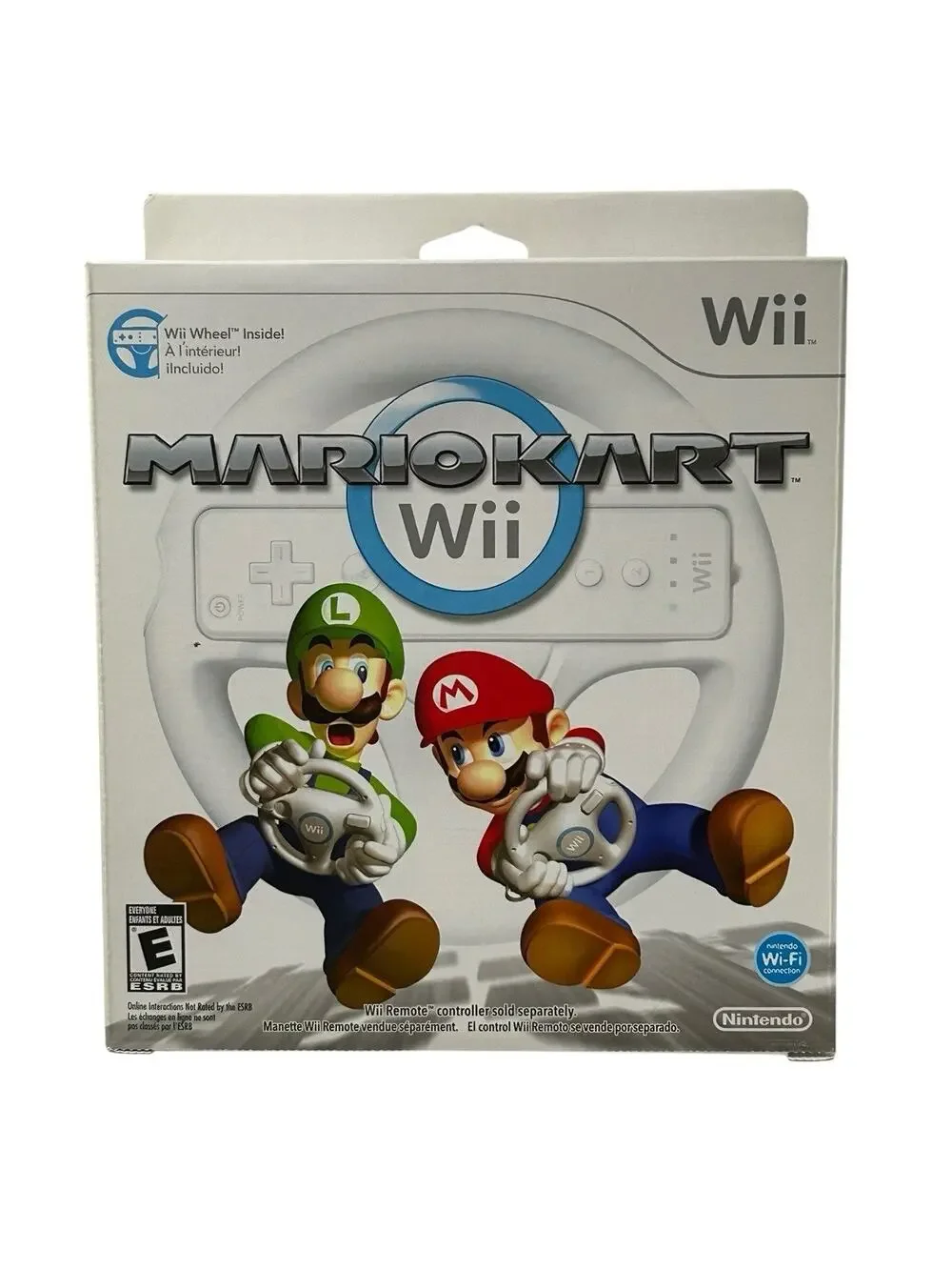 Mario Kart Nintendo Wii with Wheel - NEW BOX FACTORY SEALED (MINT BOX RARE FIND)